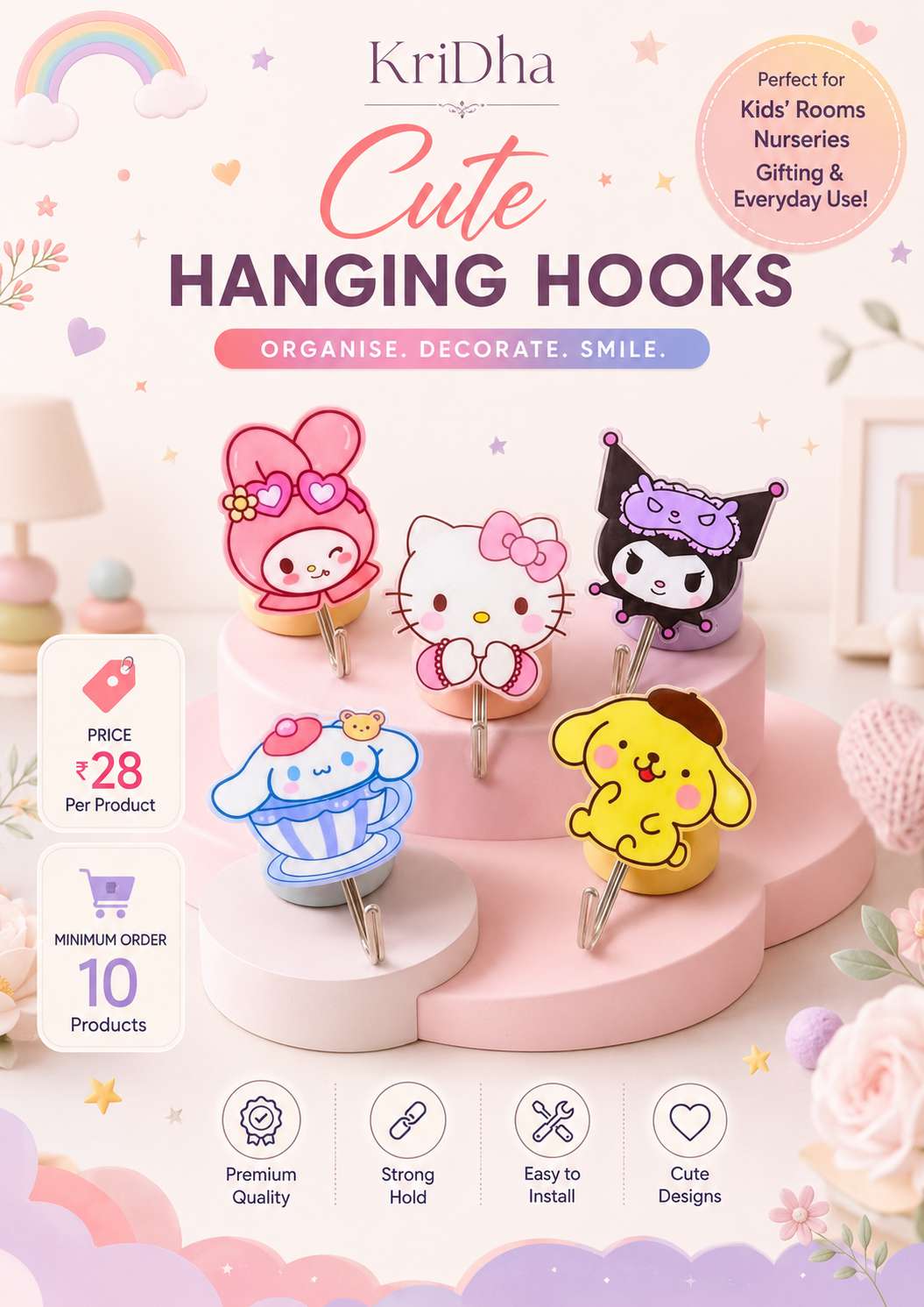 Cute Hanging Hooks