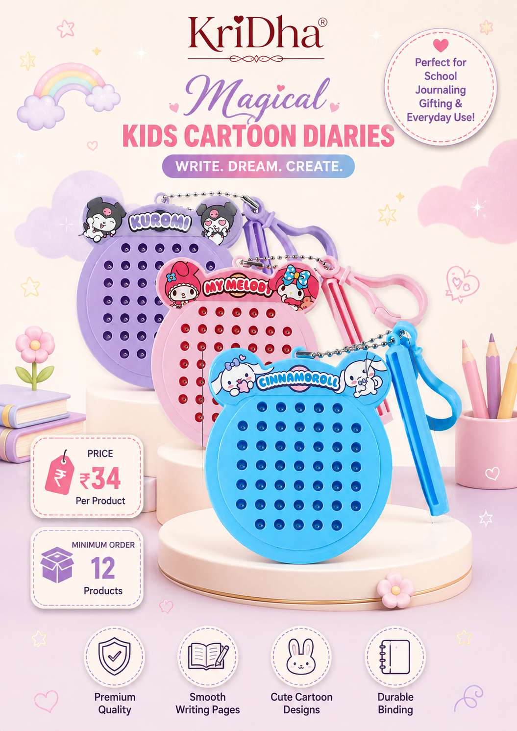 Magical Kids Cartoon Diaries